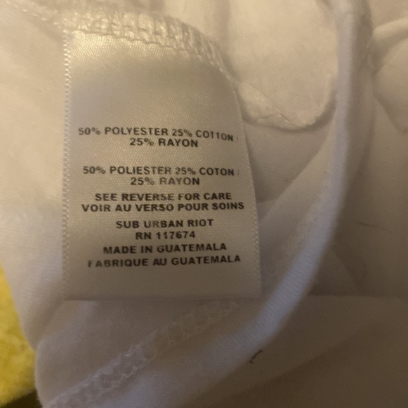 SUB_URBAN RIOT Positive  Short Sleeve Crewneck Loose Fit Graphic Tee - Picture 6 of 8